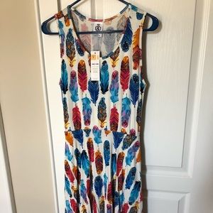 Agnes & Dora Feather Angelou Dress size small